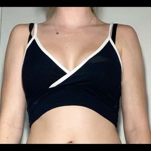 Navy Blue Brandy Melville Amara Top